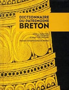 Couverture du livre de Dictionnaire du patrimoine breton