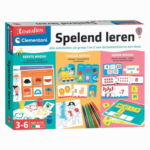 Peinture au doigt et stylos Clementoni pour apprendre à écrire sans taches ni frustrations