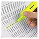 Kores TM36121 Textmarker 2er Set Bright Liner, gelb/grün