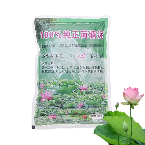 Tierra Para Plantas De Estanque – Sustrato Para Plantas De Interior | Compost Acuático De Jardín | Tierra Nutritiva Natural Adecuada Parra Pllantas Acuáticas Acuarios Jardinería Interior Hidroponía Ma
