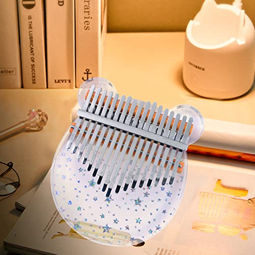 Kalimba 17 Clés Pouce Piano Cristal Portable Piano à Doigts avec étui rigide Marteau D’Accordage Cadeau Piano à Pouce… - Les Beatles, Paul McCartney, John Lennon, RIngo Starr, George Harrison Kalimba 17 Clés Pouce Piano Cristal Portable Piano à Doigts avec étui rigide Marteau D'Accordage Cadeau Piano à Pouce… – Image 4