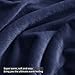 KMUSET Fleece Blanket Throw Size Navy Lightweight Super Soft Cozy Luxury Bed Blanket Microfiber Factory Shop