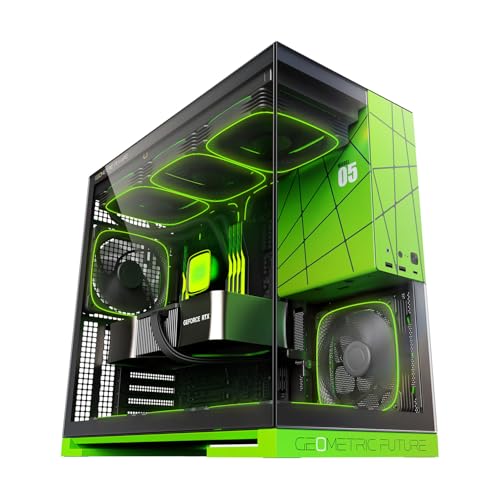 GEOMETRIC FUTURE ~h^[PCP[X Model 5 NV Edition with 5FAN uSquama 2503-14v5W KXpl s[X\ RTX 50V[YGPUΉ 420mmWG[^[ډ