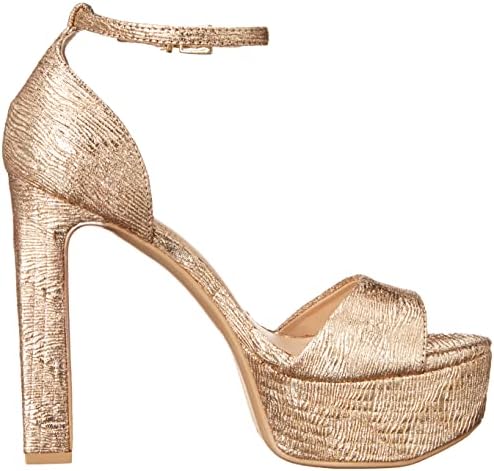 Chinese Laundry Women's Asher Heeled Sandal, Gold, 9 | Image 4