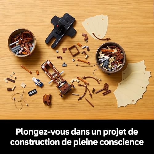 Lego Icons La Machine Volante De Léonard De Vinci 10363 Lego La Boite - vue 9