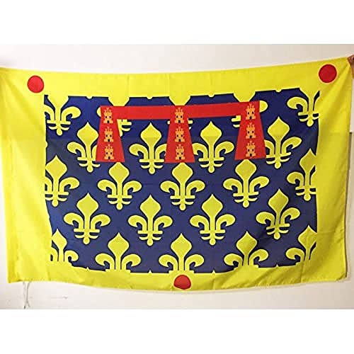 AZ FLAG Bandera de Paso DE Calais 90x60cm para Palo - Bandera Departamento DE Paso DE Calais - Francia 60 x 90 cm