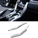 Rqing For Honda Civic 10th 2016 2017 2018 2019 ABS Interior Front Console Gear Shift Panel Cover Trim (Silver Paint)