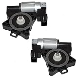 Pair Set Front Power Window Lift Regulator Motors Replacement for Mazda CX-7 CX-9 RX-8 Mazda5 Mazda6 GJ6A-59-58XF G22C-58-58XF