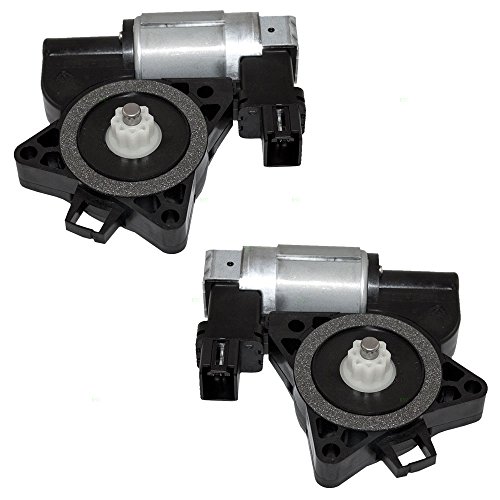 Pair Set Front Power Window Lift Regulator Motors Replacement for Mazda CX-7 CX-9 RX-8 Mazda5 Mazda6 GJ6A-59-58XF G22C-58-58XF