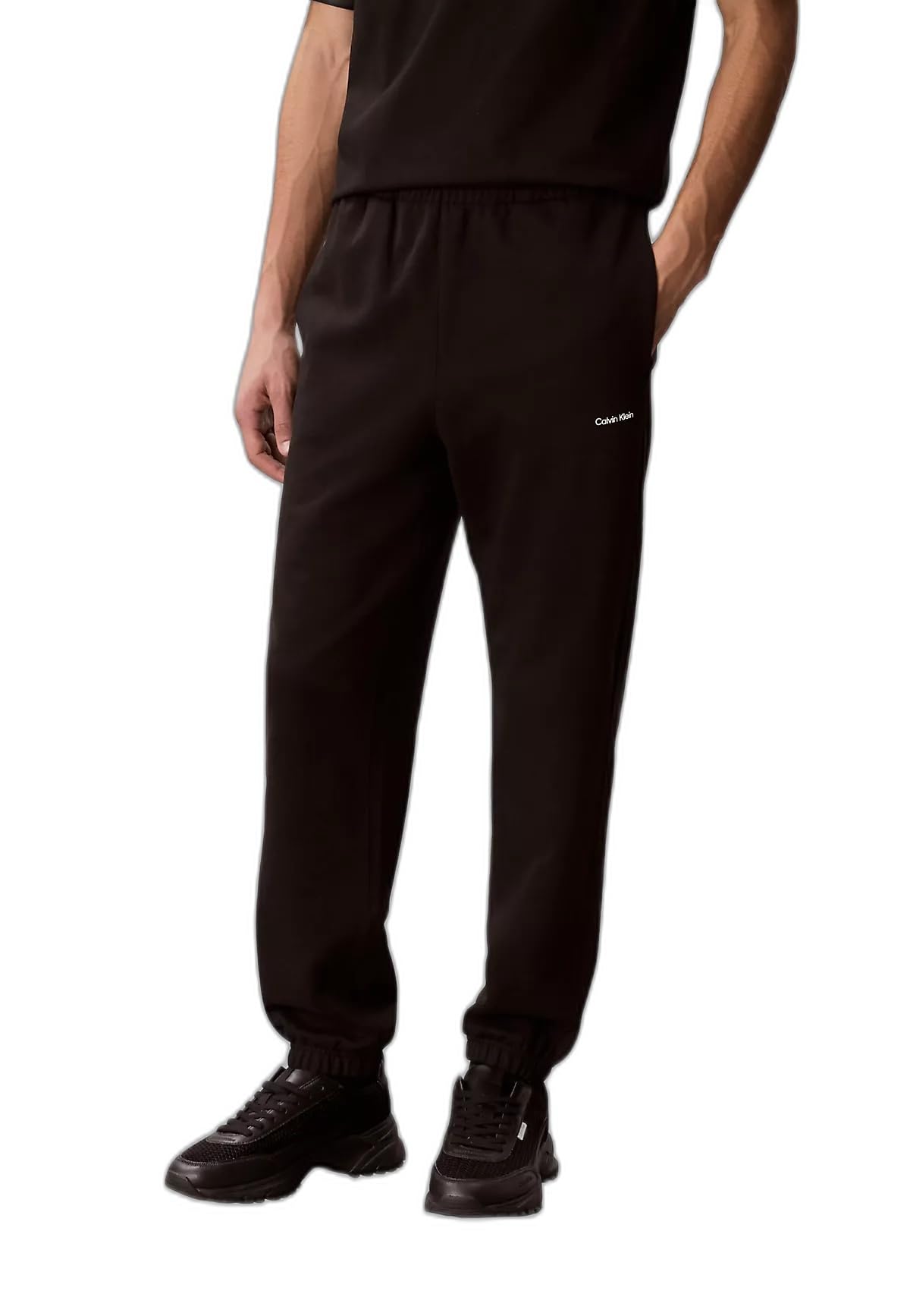 Calvin Klein Pamuklu Regular Fit Normal Bel Pantolon LV04LF247GUB1 Erkek PANTOLON LV04LF247G UB1