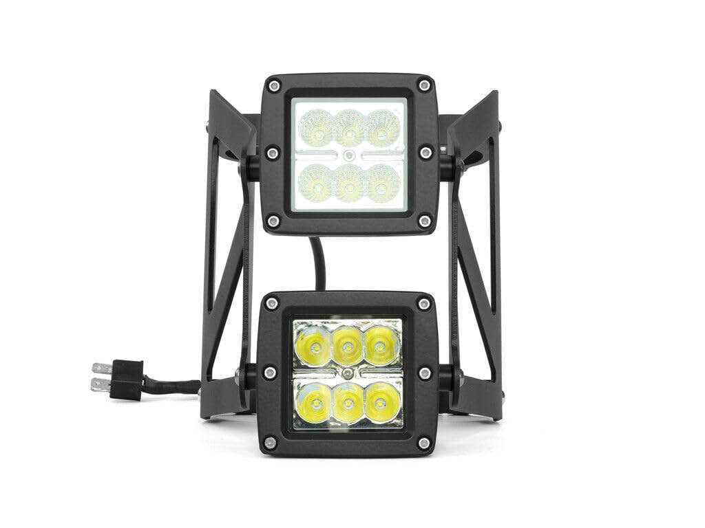 Moto LED Faro - Dual Apilados 40-41mm - Para Streetfighter Project