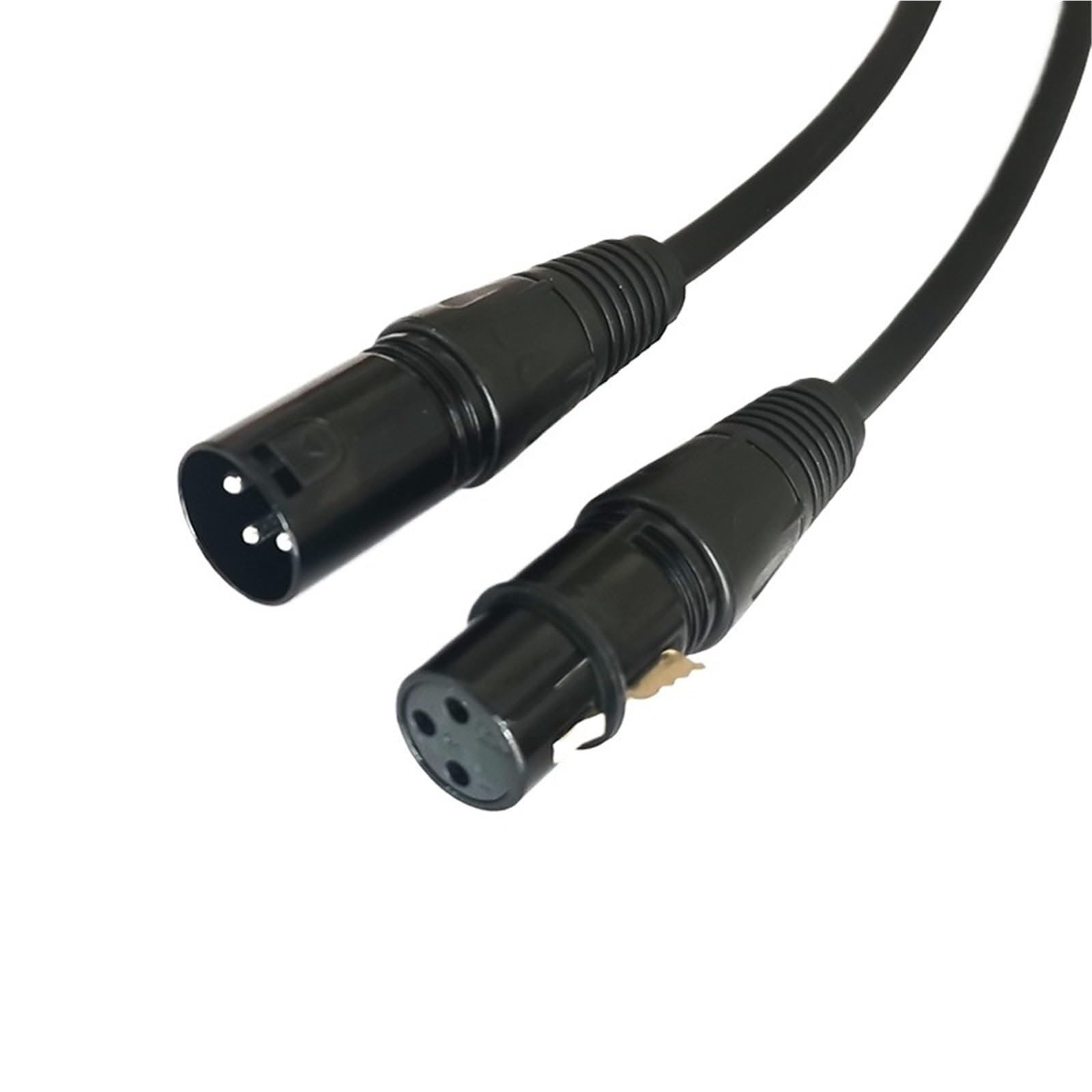 3-pinowy kabel XLR męski na męski na żeński do żeńskiego przedłużacz mikrofonu karaoke Cannon kabel audio do miksera Zasilanie audio (M do M,10m)