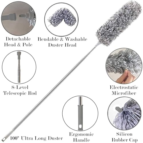 Image of SKYTONE Flexible Fan Cleaning Duster (112)