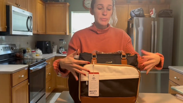 Bolso para laptop para mujer con portavasos y separador miniatura 7