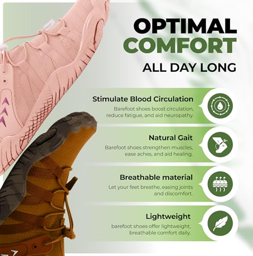 Image of Hike Footwear Caspian Adventure Barefoot Shoes, Wide Toe Box, Non-Slip | Thin flexible sole, arch support & stability, breathable quick-dry lining, for hiking, water activities, jogging, gardening