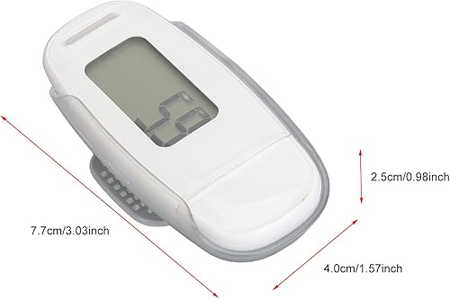 Miniatura 3 de Podómetro recargable por USB para caminar, podómetro para caminar, contador de pasos preciso, podómetro LCD, podómetros para hombres, mujeres,