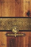  M Beer Review Journal: Connoisseurs Notebook - Craft Ale Monogrammed Tracking Log - Drinking Diary For The Average Craft Beer Drinker
