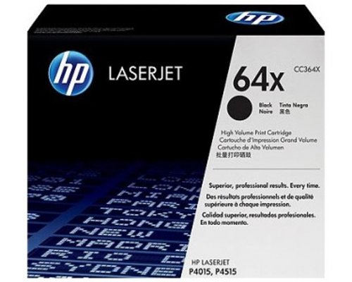 Toner d'origine HP CC364X noir pour imprimer 24000 pages sans panne sur LaserJet P4514