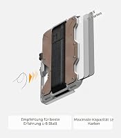 Aulumu G03 MagSafe Bőr Pénztárca RFID Védelemmel iPhone 12-17 Sorozathoz 4