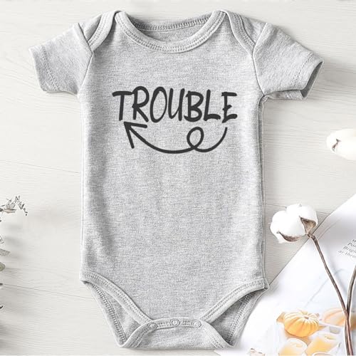 Double Trouble Newborn Twins Outfits Boy And Girl Baby Items outfits matching3
