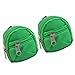 VALICLUD Kids Purse Mini Zipper Backpack Shape Key Pendant Keychains Ring Pouch for Women Girls Change Bags Coin Bags Key Chains Pendants Bags Wallet Gift- Green Kids Back Pack