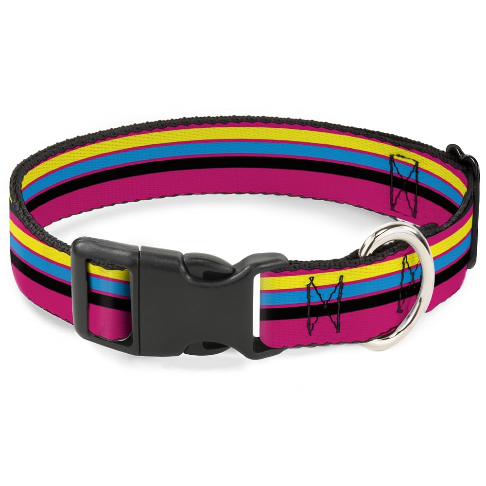 Collier large 3.8cm pour chien fini les pressions au cou