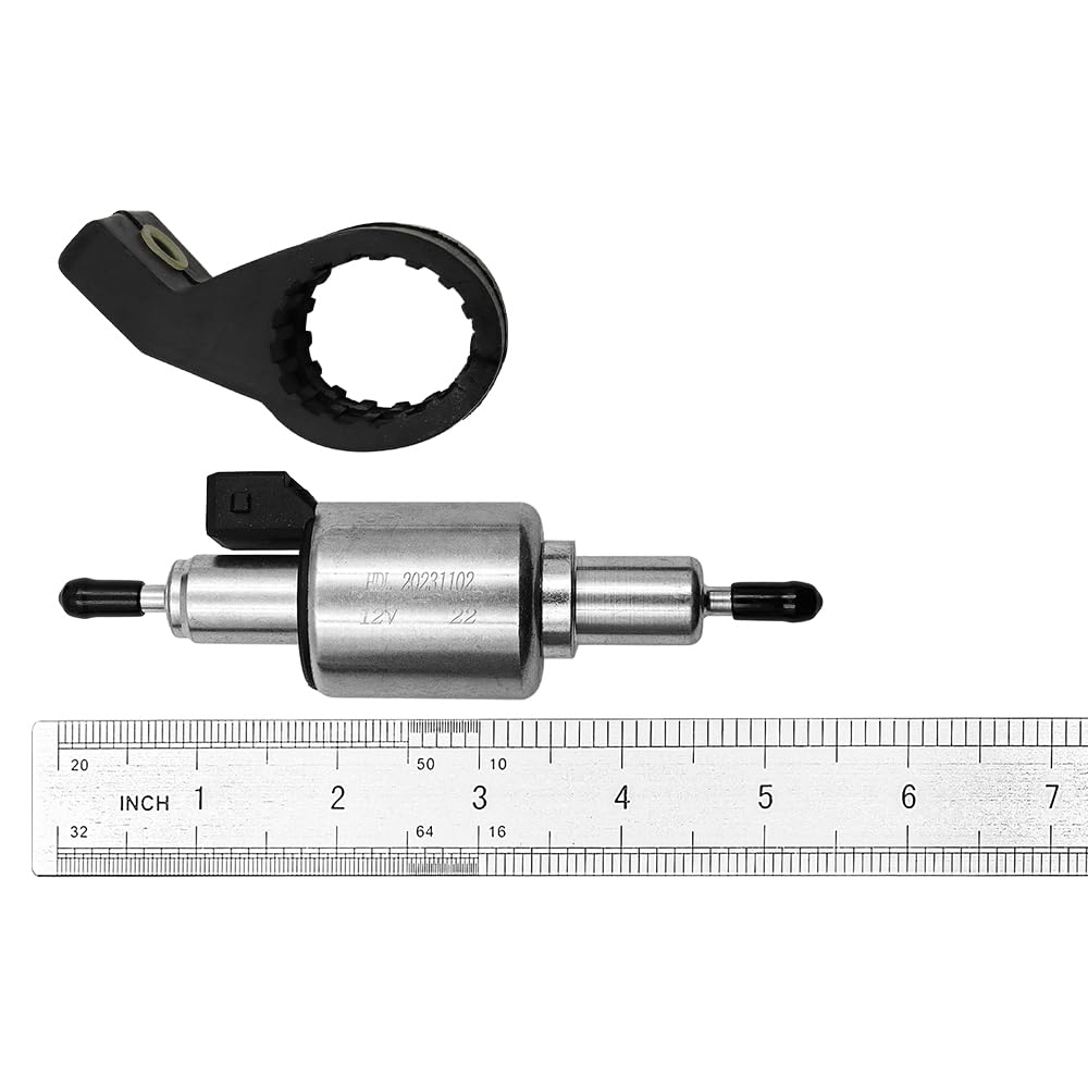 Alnicov 12V Car Air Diesel Oil Fuel Pump Elektryczny podgrzewacz postojowy z uchwytem gumowym do Webasto Eberspacher 1 szt. 12v-22ml 5kw