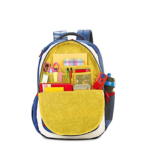 Image of Skybags Sb Marvel Plus Captain America Polyester Blue Backpack