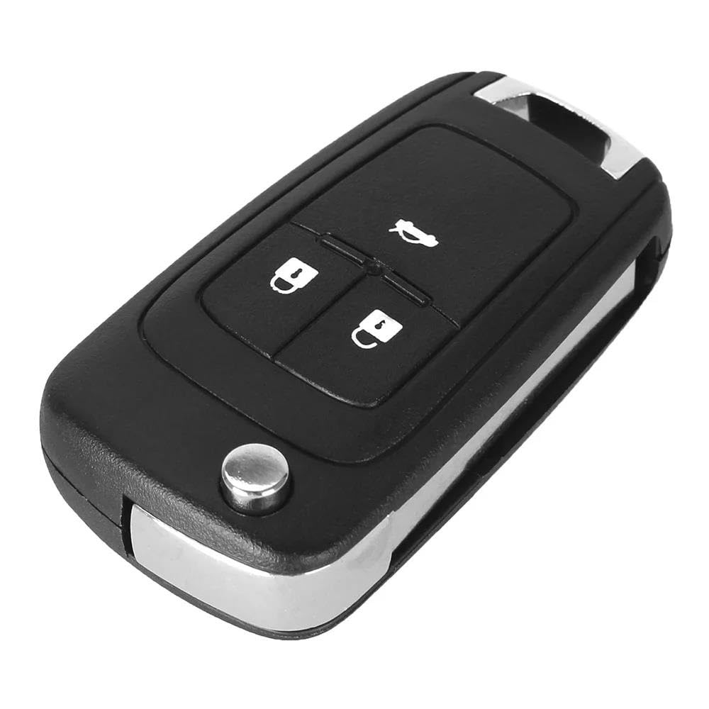 Guscio Chiave Auto Ribaltabile Per Chevrolet Per Cruze Per Epica Per Lova Per Camaro Per Impala 2 3 4 5 Pulsanti Lama(5 Buttons)