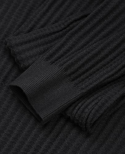 Men's Turtleneck Sweater Slim Fit Turtle Neck Sweater for Men Long Sleeve Pullover Sweater Thermal Sweater4