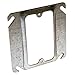 Hubbell-Raco 8772 Raised 1/2-Inch, 4-Inch Square Mud-Ring for 1 Device