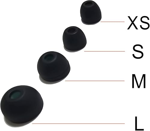 Miniatura 2 de Puntas de repuesto para auriculares Sony XBA MDR WF Series de silicona para auriculares intrauditivos Sony WF-1000XM5 WF-1000XM4 WF-SP800N