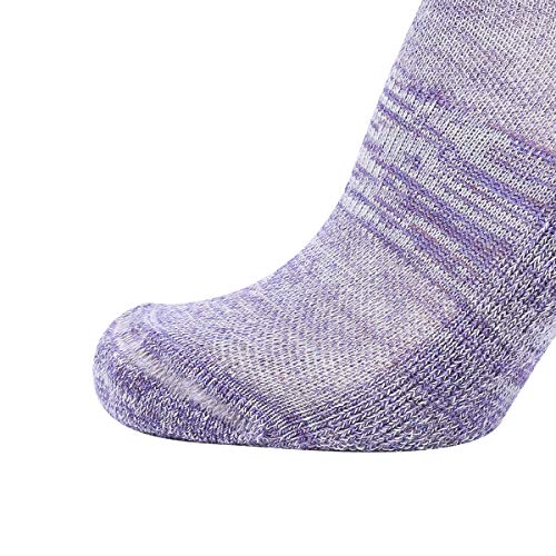 Image of EnerWear 4 Pack Women's Merino Wool Outdoor Hiking Trail Crew Sock