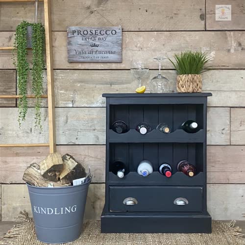 Dixie Belle Paint Company Chalk Finish Furniture Paint | Midnight Sky (32Oz) | Matte Blue Black Chic Chalk Mineral Paint | Diy Furniture Paint | Made In The Usa #TOP3