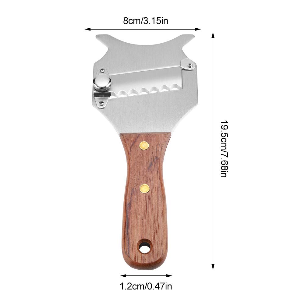 Trancheuse Manuelle Rasoir à Fromage En Acier Inoxydable Avec
