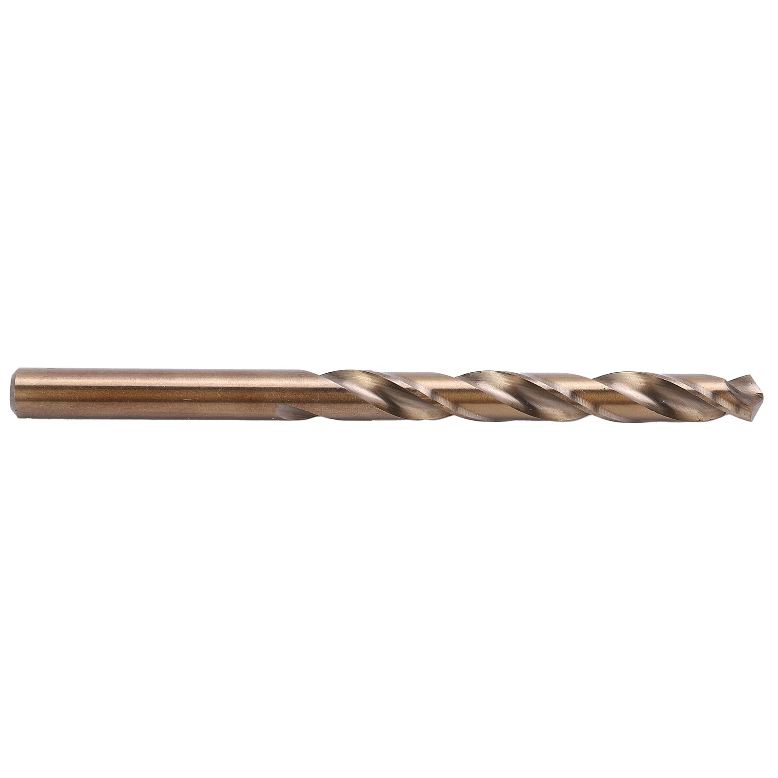 Set di punte da trapano elicoidali HSS da 10 pezzi Premium con codolo dritto rivestito Utensili di perforazione professionali in metallo legno plastica per officina per tra (8,0 mm)