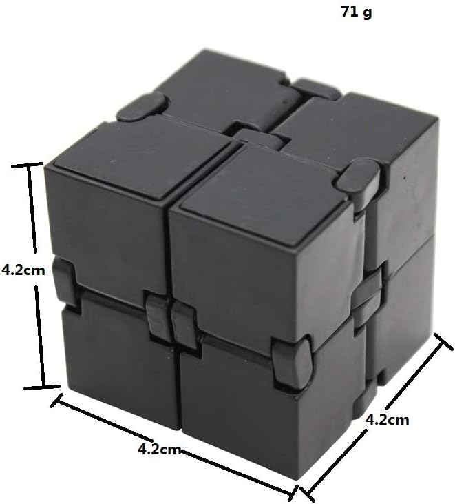 killing time recreational small cube, multi-shape black decompression cube