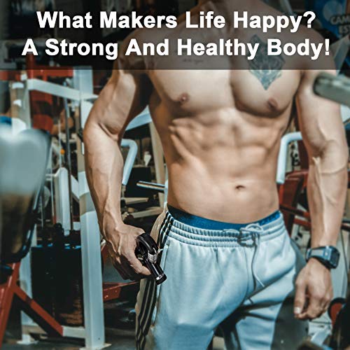ALMAH Hand Grip Strengthener (2pack), Hand Grip Exercise Strengthener, Forearm Exerciser Adjustable Resistance 11-132 Lbs, Non-Slip Gripper, Perfect for Injury Recovery Athletes and Muscle Building