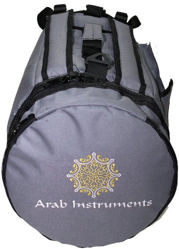 First Class Darbuka/Doumbek Case Bag - Gray + Darbuka Keychain Holder #TOP2