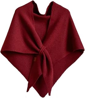 Pashmina Shawl Wraps for Women, Knitted Shawls and Wraps Cardigan Cape Wool Cashmere Shoulder Top Sweater Shawl Scarf