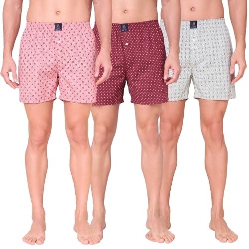 Image of Urban Scottish Ultra-Comfortable Men's Boxer Pants - 100% Cotton Material with A Stylish Print - Soft and Stretchy Elastic Waist Band - Dynamic Movement and Hardwearing Stitching - Breathable with A Gentle Snug Fit