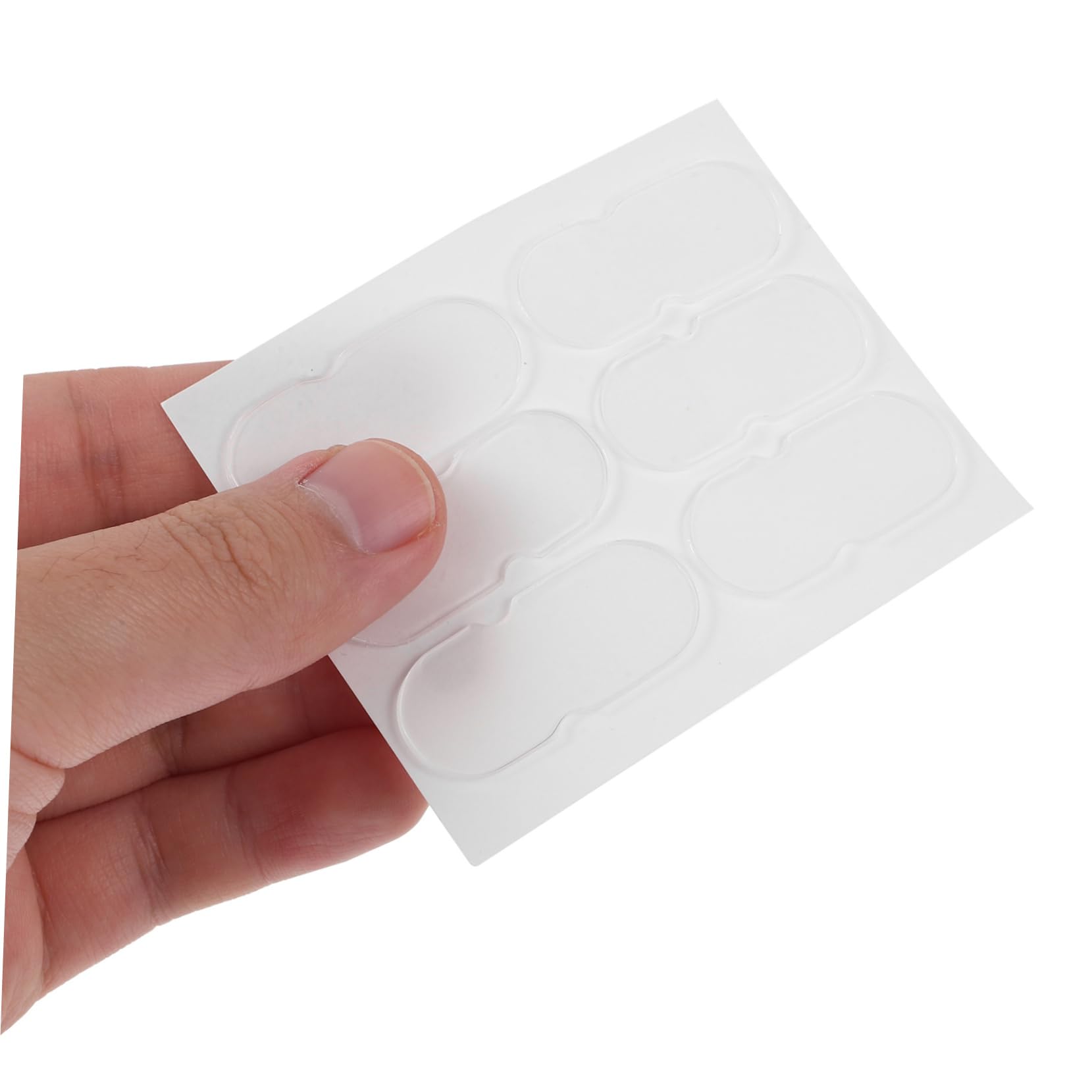 BEBEMOKO 2sets Ear Correction Sticker Silicone Ear Tape Vertical Stickers Makeup Patch 60pcs*2