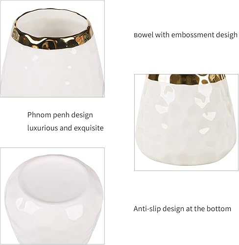 Miniatura 22 de Juego de cucharas de café, tarro de cerámica con 8 cucharas pequeñas para café, té, helado, pastel, juego de cubiertos, juego de cucharas de café 8