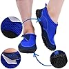 Aqua Beach Surf Wet Water Shoes Boys Girls Mens Womens Unisex Wetsuit Boots (Blue Adult 4) #2