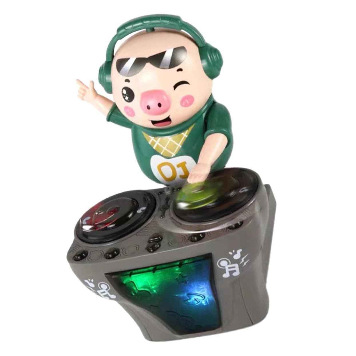 SUPVOX Adorable Pig Music with Lights Interactive Walks and Sounds Compact Portable Plaything for Boys and Present