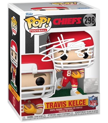 Travis Kelce #298 Facsimile Signed Reprint Laser...