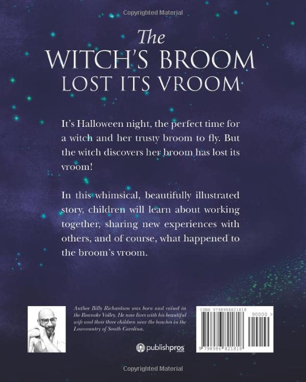 Miniatura 2 de The Witch's Broom Lost Its Vroom Fun Halloween Book for Kids with Adorable Full-Color Illustrations Great Halloween Gift for Children