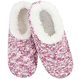 Snoozies Womens Pink Popcorn Size Medium