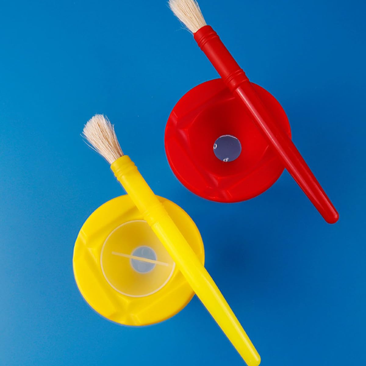 Farbstiftpinsel Kinder 10 Satz Kunststoff Pinselreiniger für Künstler