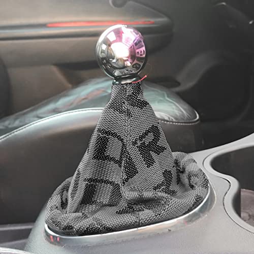 BLAU-GRUN-Universal-Car-Gear-Shift-Boot-Cover-Waterproof-Fabric-Shift-Boot-Dust-Cover-Suitable-for-Most-ManualAutomatic-Cars-Gray